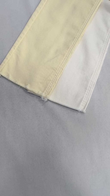 comprar Tejido de satén con diseño dobby de 295GSM PFD con construcción de ancho completo de 61/62