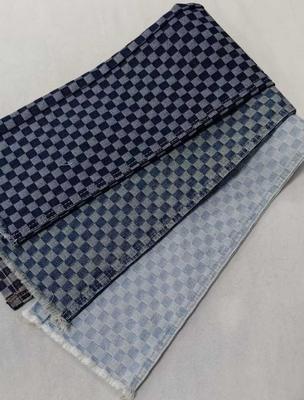 comprar Hermoso patrón. Tejido pesado con ancho completo de 180 cm / tejido vaquero de 10x7 para jeans. online manufacture