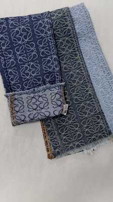 comprar Beautiful pattern Heavy weight Dark blue with full width 180cm /10x7 Denim fabric for jeans online manufacture