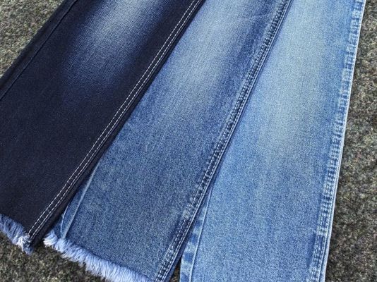 160CM Cena Anillo azul oscuro Spun Tejido de algodón denim 95% algodón 4% poliéster 1% espandéx
