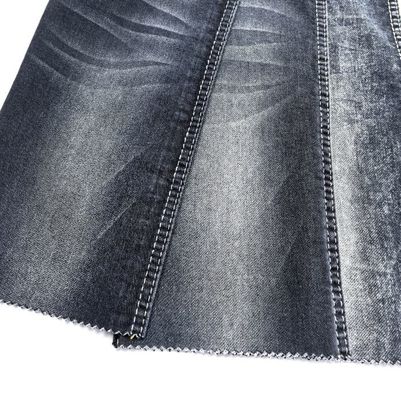 8.2 oz de tejido de denim de punto falso Negro Color Bangladesh 27S peso