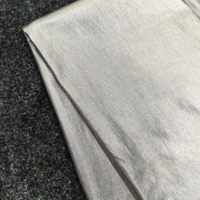 Tejido de revestimiento de cubierta de plata o oro de nylon de alta extensión para dama