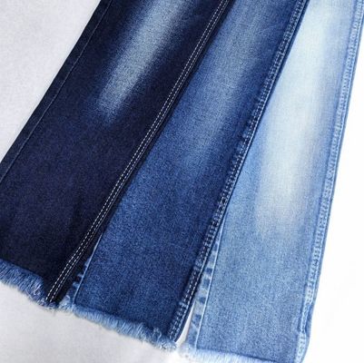 92% C 6% P 2% S algodón espandéx tejido de denim Super azul oscuro 11 oz