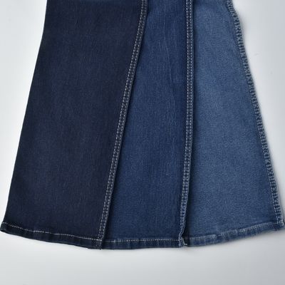 7.9 oz de tejido de denim resistente a la contracción de algodón poliéster espandéx