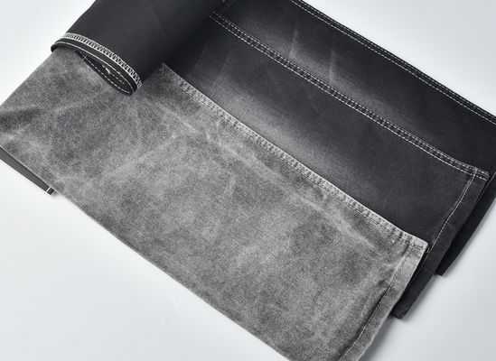 9.6 oz de algodón resistente a la contracción poliéster espandéx estiramiento de denim tela