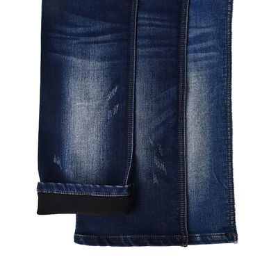 Resistente a la contracción, de punto falso Denim 10,4 oz 46% algodón 48,2% poliéster 4,3% viscosa 1,5% espandéx