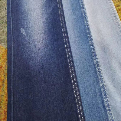 170cm de ancho tejido de estiramiento azul de denim de tejido 8.2oz duradero y elegante