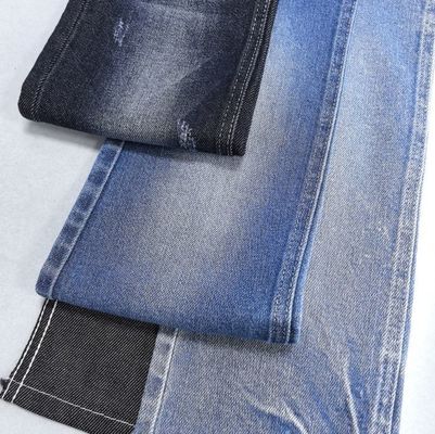 Tejido vaquero 98% algodón 2% spandex para la fabricación de camisetas al por mayor