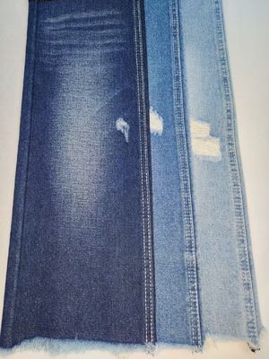 Tela de mezclilla INDIGO OSCURO de 11.3 oz, estilo TWILL, 78.6% algodón, con construcción 10x7 JSD3250 para jeans de moda femenina