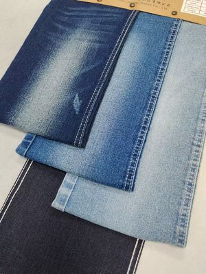 11 oz de algodón poliéster espandéx tejido de denim estilo TWILL alto estiramiento para jeans