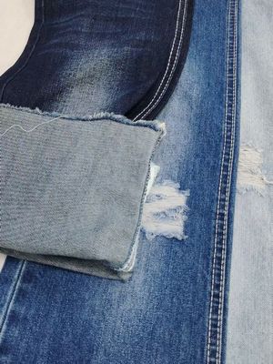 Tejido vaquero de mezclilla estilo TWILL súper suave, no elástico, 90% algodón, 9.4oz para jeans