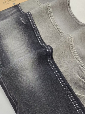 Tejido vaquero estilo TWILL elástico multidireccional 55% algodón 8.3oz JSD3031B para vaqueros de mujer o pantalones de hombre